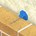 Gebr. Bodegraven kombiclip/afstandhouder (250x) - 56/61 mm - blauw