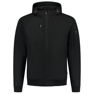 Tricorp 402704 softshell bomber capuchon RE2050 zwart maat 3XL