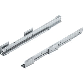 Blum MERIVOBOX 70kg  Corpusprofielset L+R, 550mm,  BLUMOTION/TIP-ON BLUMOTION  Kleur: verzinkt