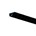 Schadebo Artiteq Top Rail zwart geanodiseerd 200 cm