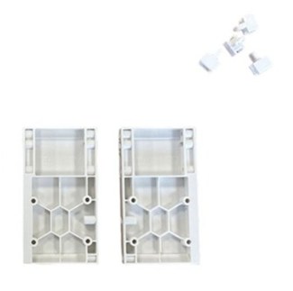 Slimbox/set frontadapters binnenlade h170 wit