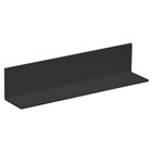 Heering Hoekprofiel 20x20x1.5mm zwart L= 2600 mm