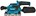Makita accu vlakschuurmachine - DBO380Z - 18 V - excl. accu en lader - in doos