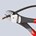 Knipex kracht-zijsnijtang - 200 mm - kop gepolijst - 74 02 200