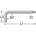 GEDORE haakse inbussleutel - 42 KEL - 3 mm - extra lang