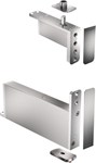 FritsJurgens taatsdeurset - System M+ 40 mm - Klasse B - rechthoekig - RVS
