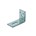 Gebr. Bodegraven hoekanker zwaar - 55x80mm - 40x4mm - verzinkt - 07242.B001+barcode