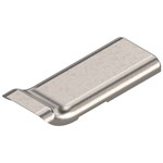 Blum Afdekkap scharnier, rond onbedrukt,vr.100°,110°en 125° met gebogen arm Kleur: vernikkeld