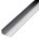 Roval ongelijkzijdig hoekprofiel - aluminium - 40x20x2 mm - 3000 mm