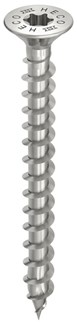 HECO TOPIX-plus schroeven - platkop RVS A2 - 5x50 mm - Torx T-20 (HD20) - voldraad - 200 st