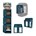 StealthMounts batterijhouders (6x) blauw - voor Makita 18V accu's 