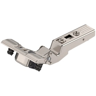blum CLIP top BLUMOTION 110° scharnier onder hoek van -45° met stalen INSERTA top - type III Kleur: vernikkeld