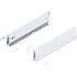 Blum MERIVOBOX zijkant M-hoogte, R+L, 400mm Kleur: zijdewit