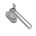AMI veiligheids draai-kiep raamgreep 822 - SKG** - stift 7x32mm -  F1 - 425651