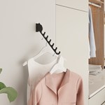 Menage confort Chic Line garderobehouderantraciet 10-haaks 43cm