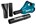 Makita accu bladblazer - DUB362Z - 2x18V - excl. accu en lader - in doos