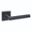 Intersteel Deurkruk Q 04 op rozet verdekt 53x53x6mm PVD Zwart 