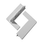 Roval kopschotten - 130 mm - Set Li+Re - aluminium Wit - Ral 9001