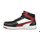 Puma werkschoenen - Frontcourt zwart/rood/wit - S3L - hoog