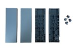 Slimbox/set frontadapters binnenlade h170 antraciet