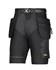 Snickers Workwear korte werkbroek - 6904 - zwart - maat 48