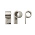 Dauby meubelknop - Pure PFL-27 - wit brons - 52x22x27 mm