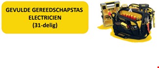 Stanley gevulde gereedschapstas [31-delig] voor de electricien